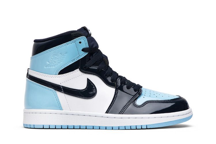 Wmns Air Jordan 1 Retro High OG 'Blue Chill' — Obsidian/Blue Chill-White