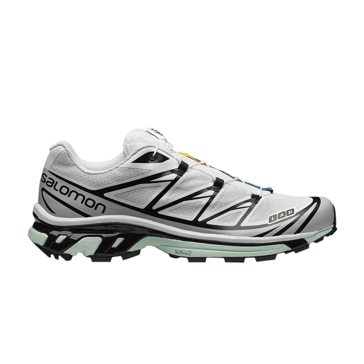 Salomon XT-6 'White Icy Morn' — White/Lunar Rock/Icy Morn