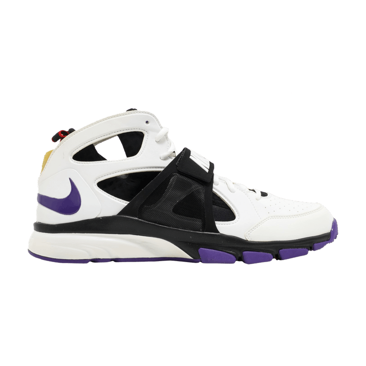 Nike Zoom Huarache TR Mid 'White Court Purple' — White/Court Purple/Varsity Red/Black/White