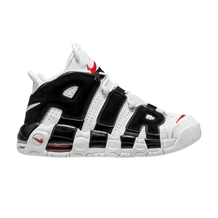Nike Air More Uptempo GS 'Scottie Pippen' — White/Black-Varsity Red