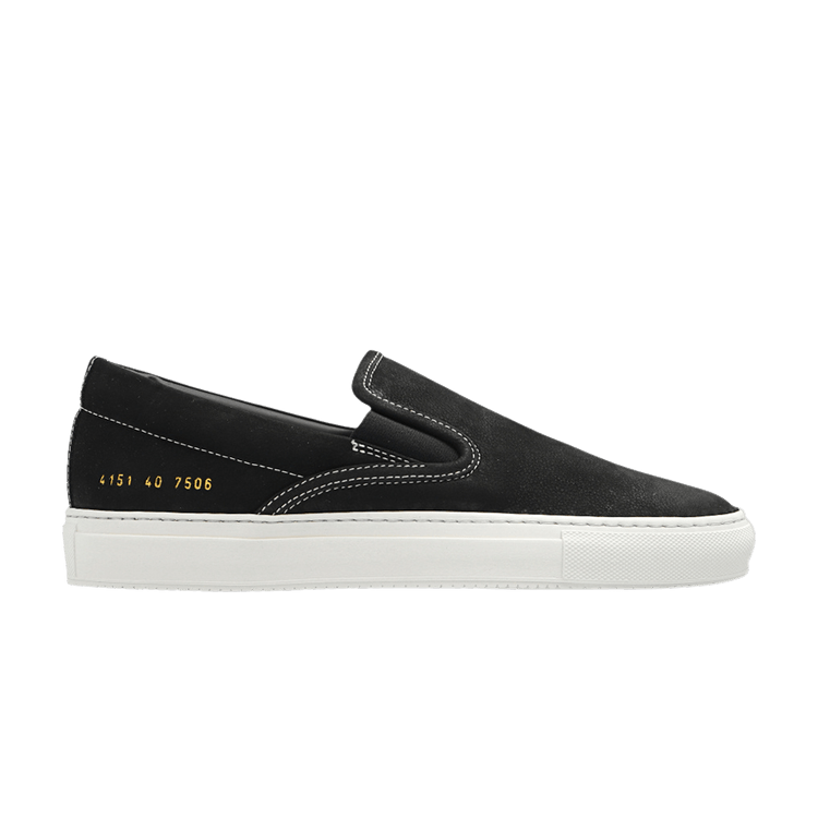 Common Projects Wmns Slip-On 'Black White' — Black/White