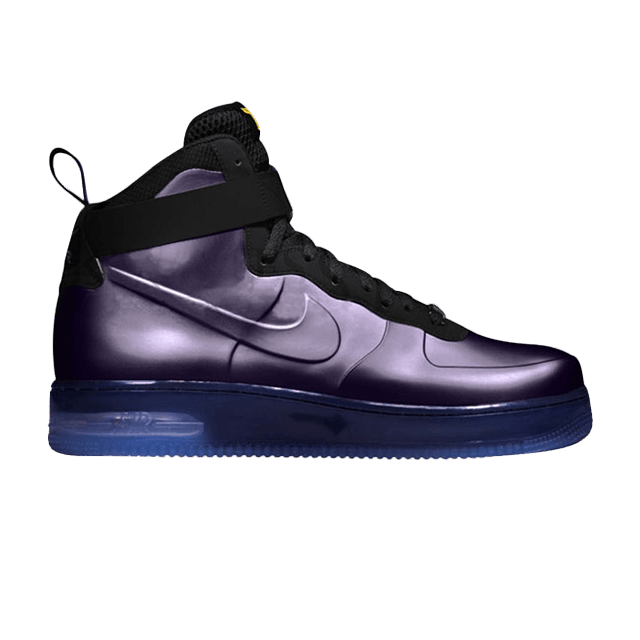 Nike Air Force 1 Foamposite 'Kobe' — Varsity Purple/Varsity Purple-Black