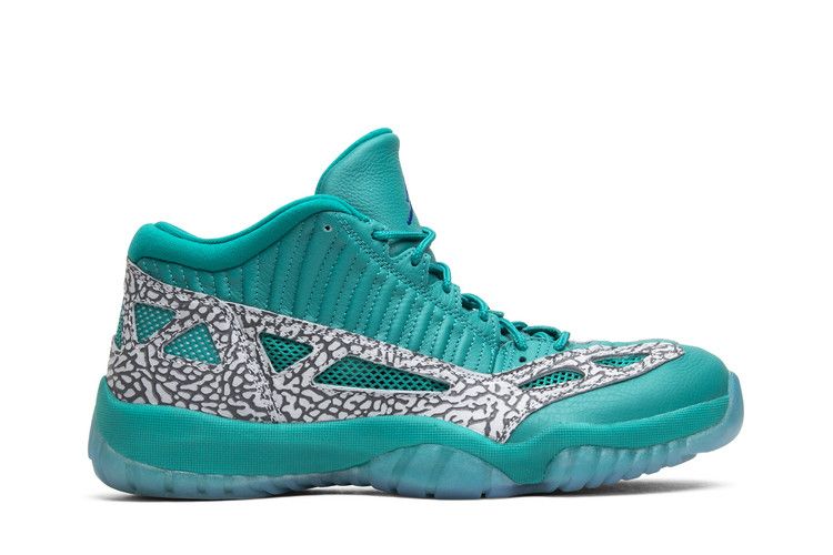 Air Jordan 11 Retro Low IE 'Rio Teal' — Rio Teal/Rio Teal-Cement Grey