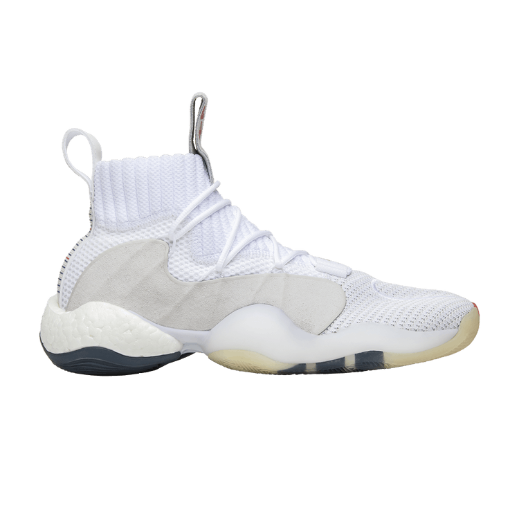 adidas Crazy BYW X 'Cloud White' — Cloud White/Collegiate Navy/Bright Red