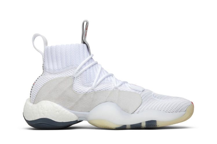 adidas Crazy BYW X 'Cloud White' — Cloud White/Collegiate Navy/Bright Red
