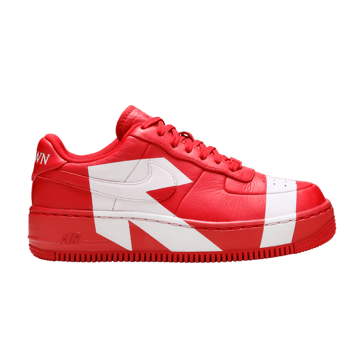 Nike Wmns Air Force 1 Low Upstep 'Uptown' — University Red/White