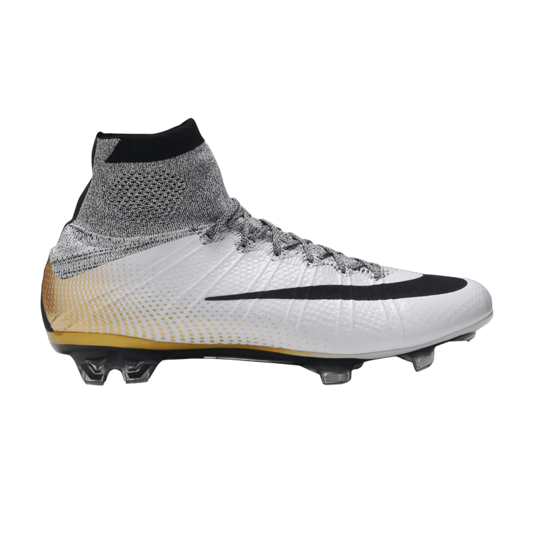 Nike CR7 x Mercurial Superfly SE FG '324K Gold' — White/Black Metallic/Vivid Gold