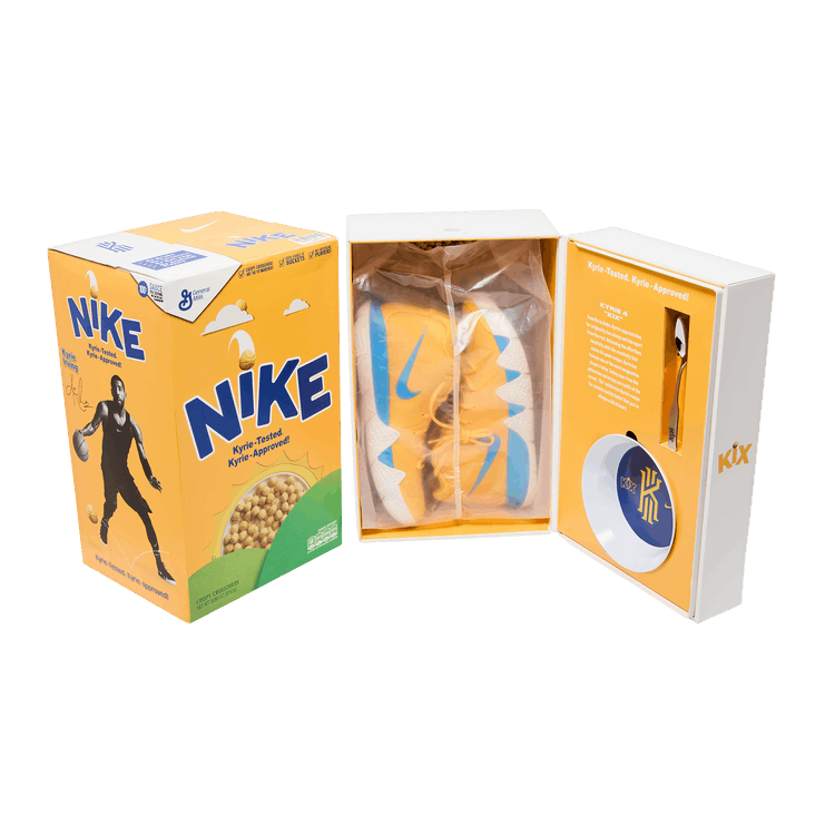 Nike Kyrie 4 'Kix' Special Box — amarillo/multi-color