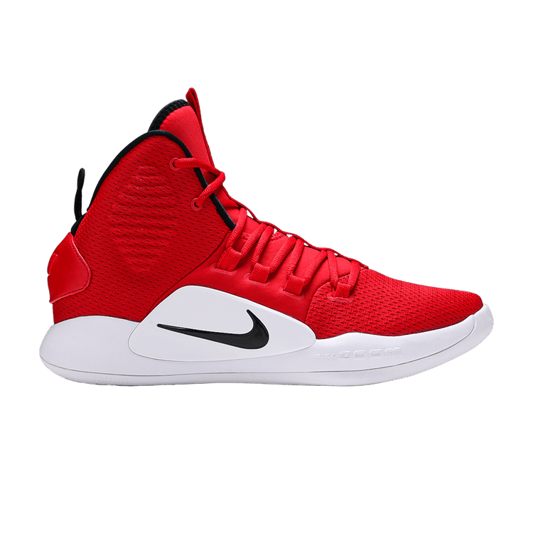 Nike Hyperdunk X — University Red/White-Black