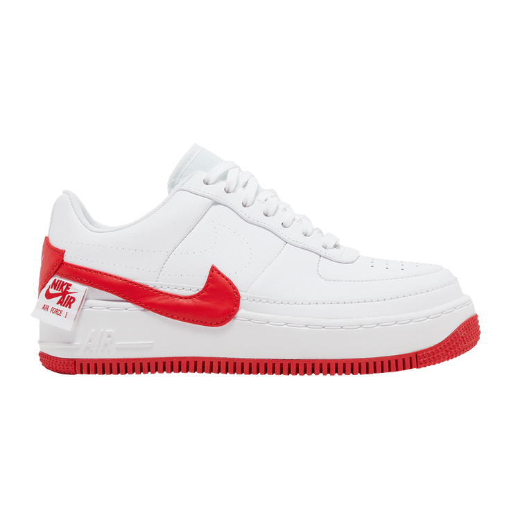 Nike Wmns Air Force 1 Jester 'University Red' — White/University Red