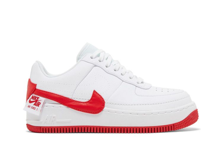 Nike Wmns Air Force 1 Jester 'University Red' — White/University Red (2)