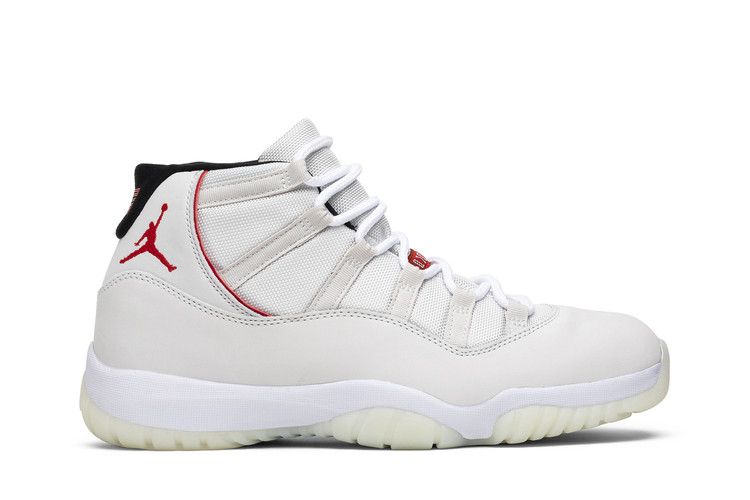 Air Jordan 11 Retro 'Platinum Tint' — Platinum Tint/Sail-University Red