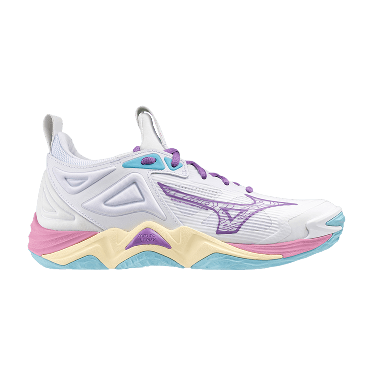 Mizuno Wmns Wave Momentum 3 'White Peace Blue' — White/Peace Blue