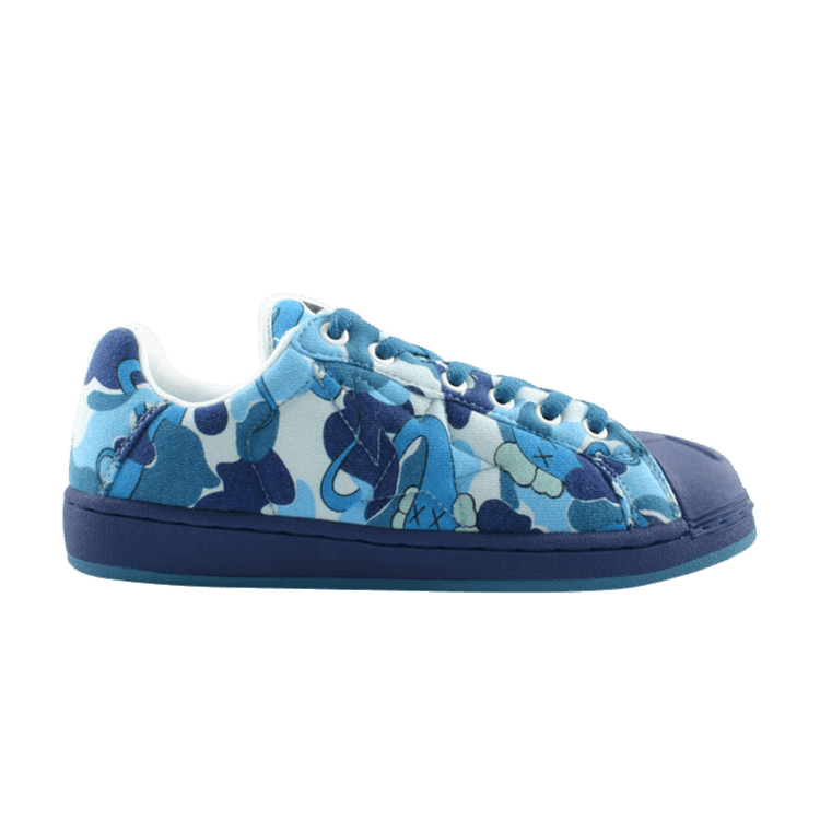 BAPE Skullsta FS-020 Low 'Blue Camo' — Blue