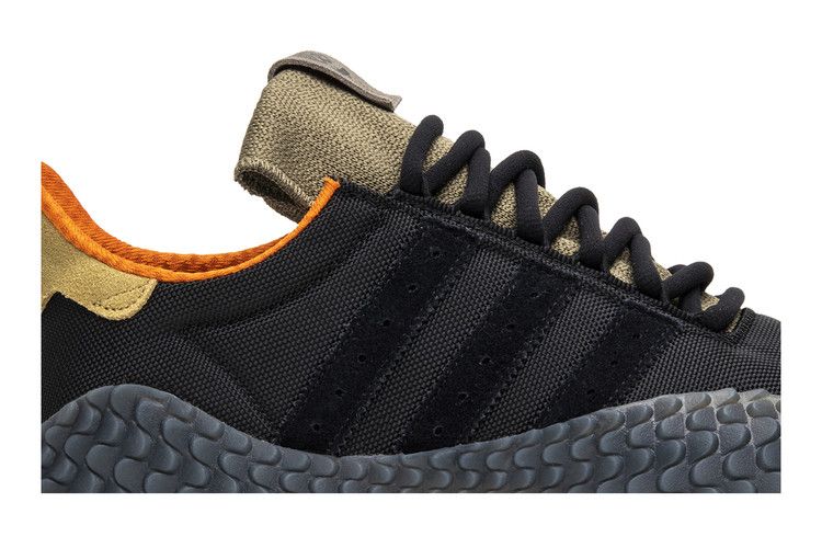 Bodega x adidas Kamanda 'Core Black' — Core Black/Core Black/Khaki