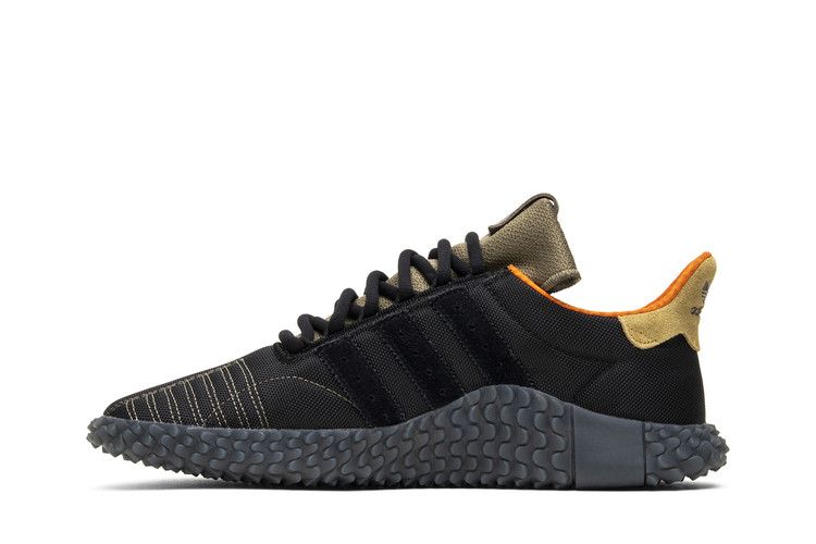 Bodega x adidas Kamanda 'Core Black' — Core Black/Core Black/Khaki