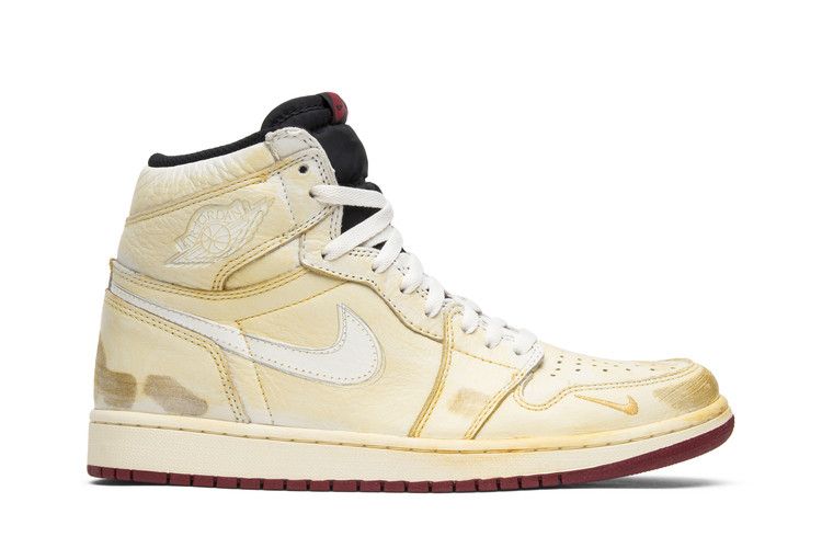 Nigel Sylvester x Air Jordan 1 Retro High OG 'Nigel Sylvester' — Sail/White-Varsity Red-Reflect Silver
