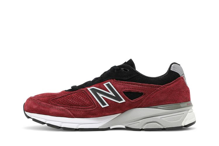 New Balance 990v4 Made in USA 'Burgundy' — Burgundy/Black