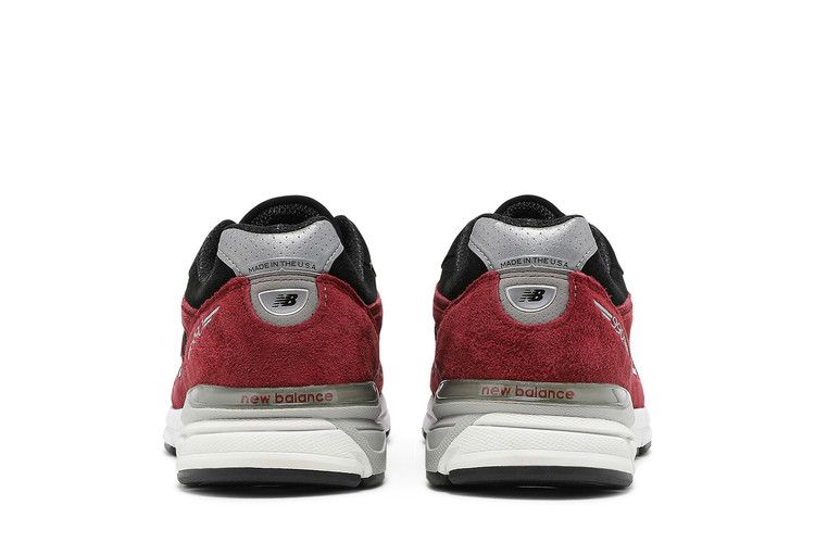 New Balance 990v4 Made in USA 'Burgundy' — Burgundy/Black