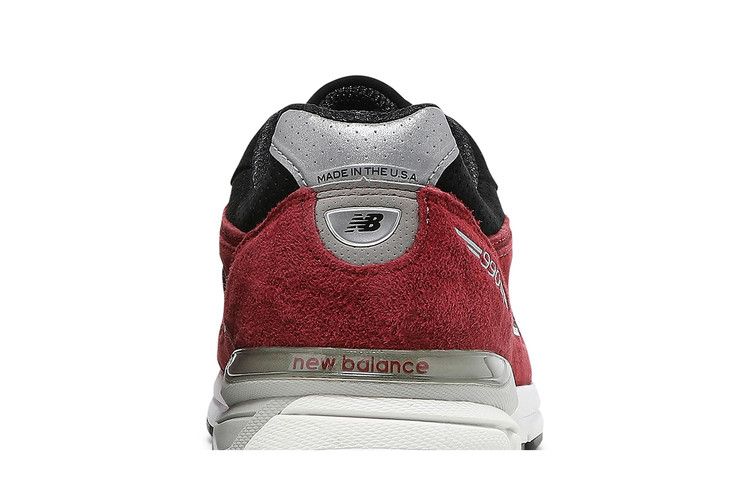 New Balance 990v4 Made in USA 'Burgundy' — Burgundy/Black