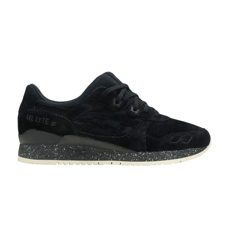 Reigning Champ x ASICS Gel Lyte 3 'Black' — Black/White