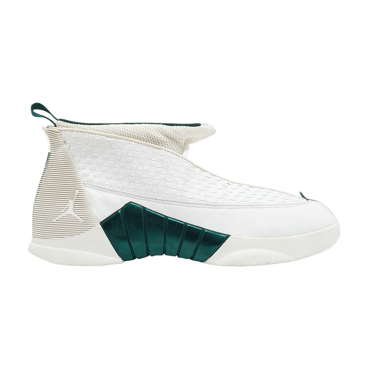 Air Jordan 15 OG 'Dark Pine' — White/Dark Pine