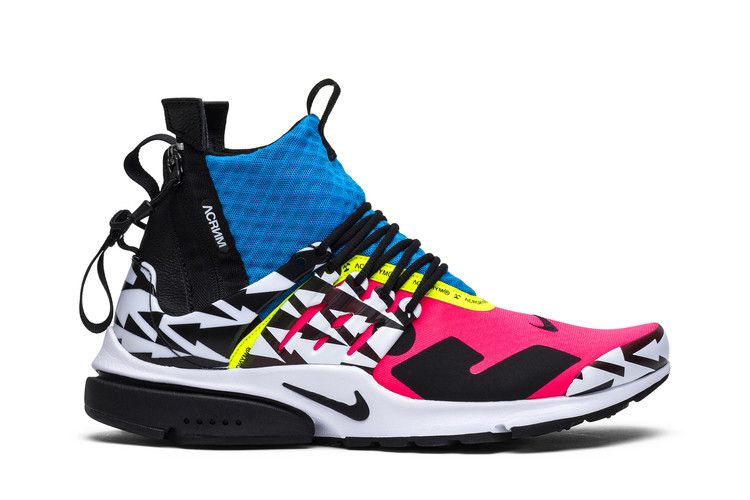 Acronym x Nike Air Presto Mid 'Racer Pink' — Racer Pink/Photo Blue-White-Black (2)