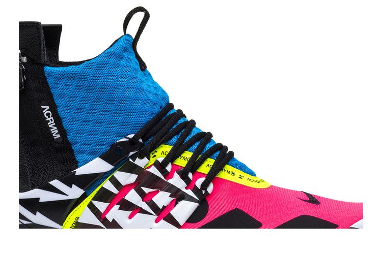 Acronym x Nike Air Presto Mid 'Racer Pink' — Racer Pink/Photo Blue-White-Black (3)