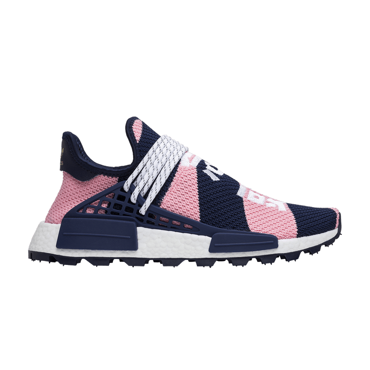Pharrell x Billionaire Boys Club x adidas NMD Human Race Trail 'Heart/Mind' — Pink/Navy