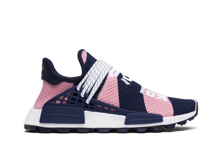 Pharrell x Billionaire Boys Club x adidas NMD Human Race Trail 'Heart/Mind' — Pink/Navy