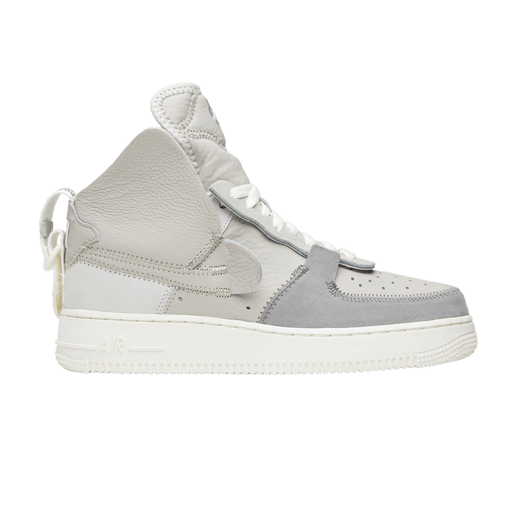 PSNY x Nike Air Force 1 High 'Matte Silver' — Matte Silver/Light Bone-Sail-White