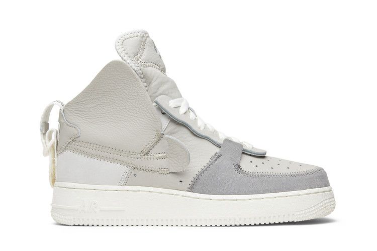 PSNY x Nike Air Force 1 High 'Matte Silver' — Matte Silver/Light Bone-Sail-White (2)
