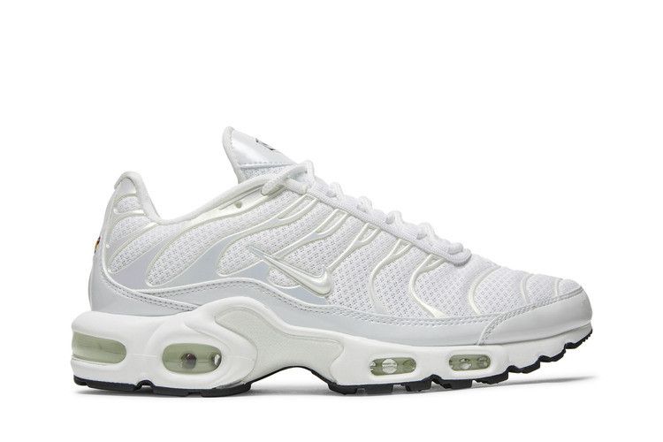 Nike Wmns Air Max Plus Premium 'Triple White' — White/White-White (2)