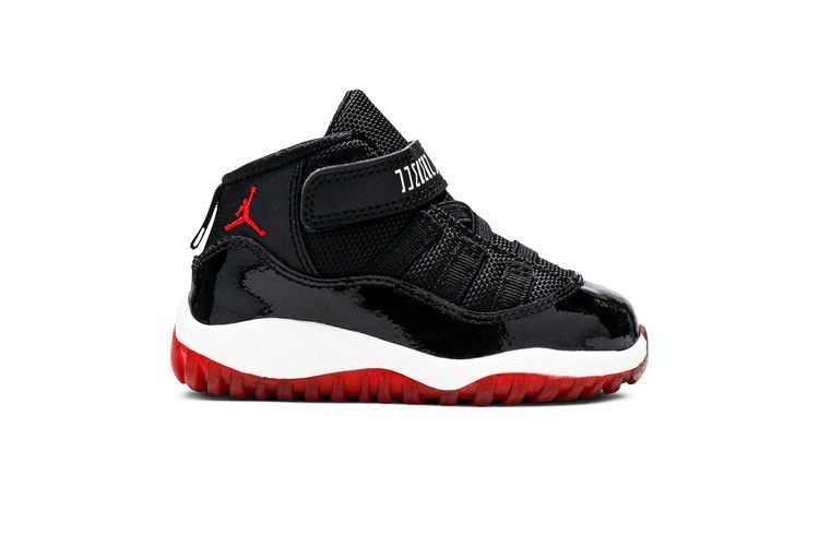 Air Jordan 11 Retro Toddler 'Bred' 2012 — Black/Varsity Red-White