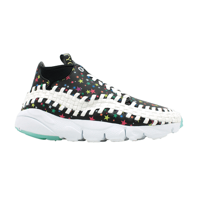 Atmos x Nike Air Footscape Woven Chukka — Black/White
