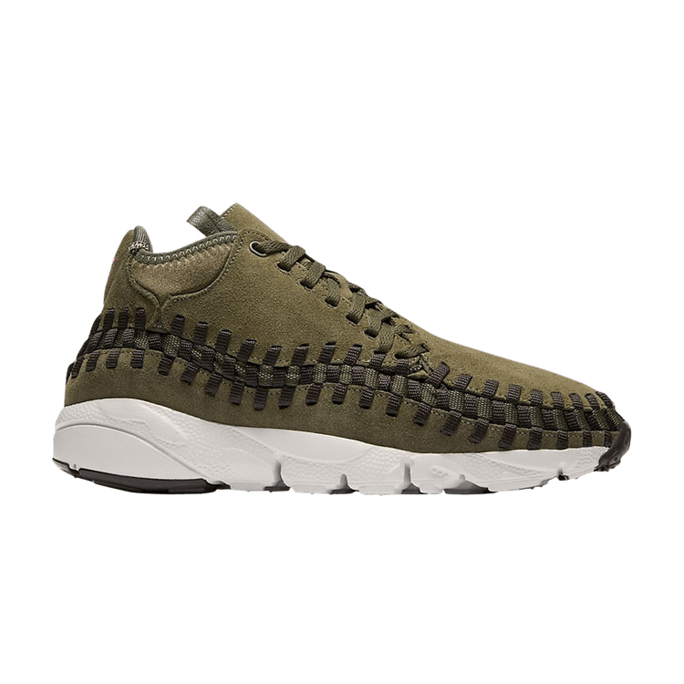 Nike Air Footscape Woven Chukka 'Cargo Khaki' — Cargo Khaki/Velvet Brown/Hyper Violet