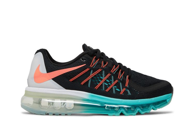 Nike Wmns Air Max 2015 'Light Aqua' — Black/Hot Lava-Light Aqua-White