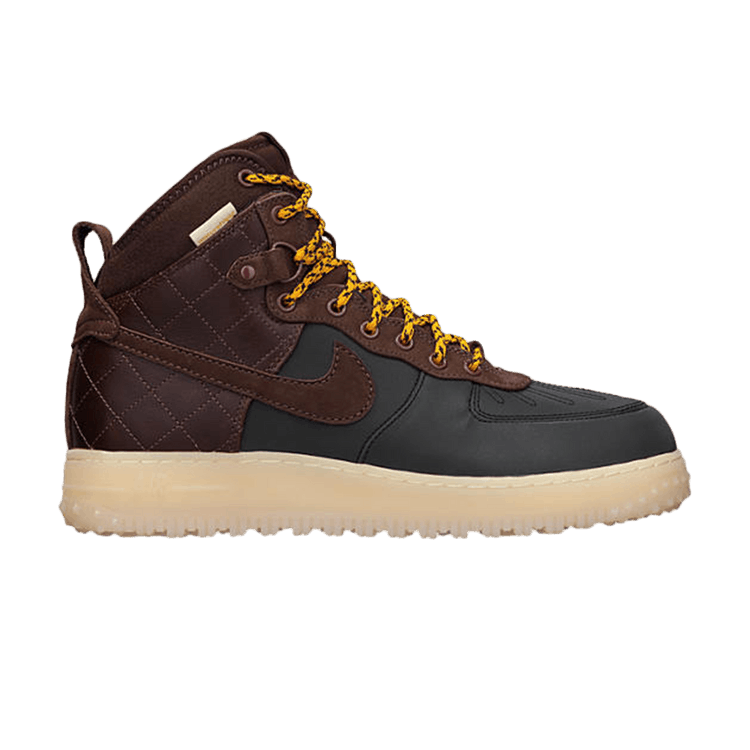 Nike Air Force 1 High Duckboot 'Field Brown' — Black/Dark Field Brown