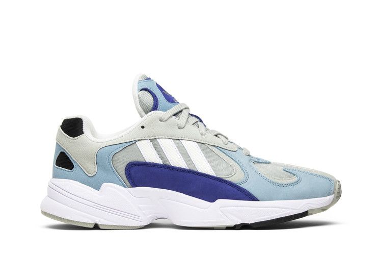 END. x adidas Yung-1 'Atmosphere' — Ash Silver/White/Blue