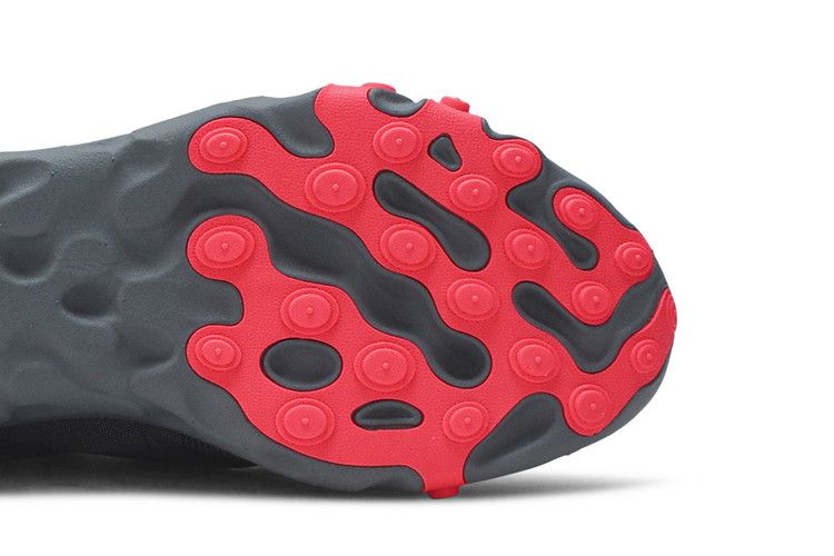 Nike Wmns React Element 55 'Solar Red' — Black/Solar Red-Cool Grey (6)