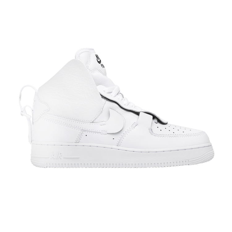 PSNY x Nike Air Force 1 High 'Triple White' — White/White-Black-White