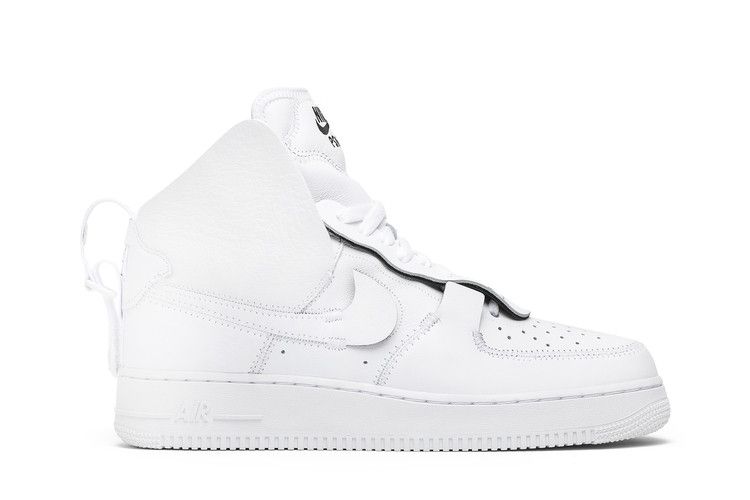 PSNY x Nike Air Force 1 High 'Triple White' — White/White-Black-White (2)