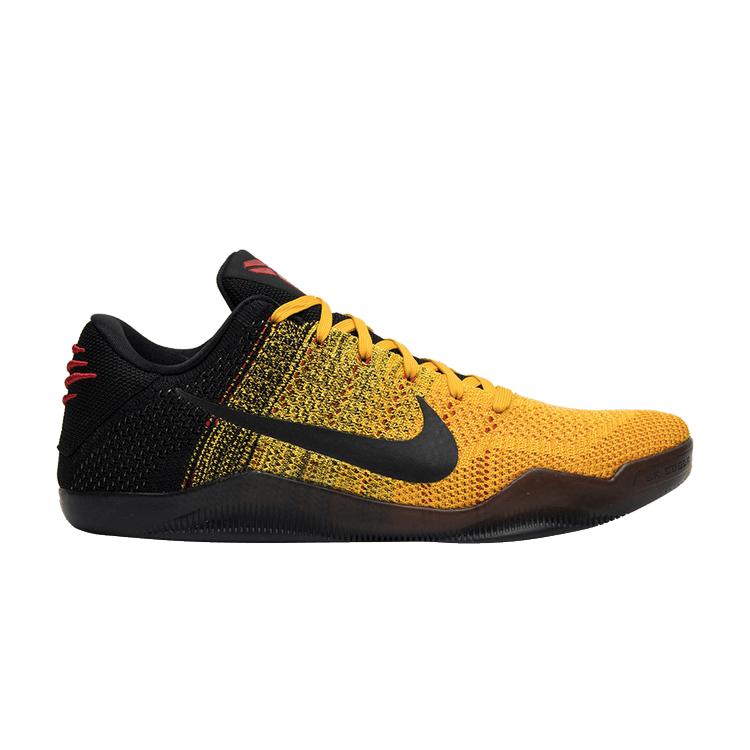 Nike Kobe 11 Elite Low 'Bruce Lee' — University Gold/University Red-Black