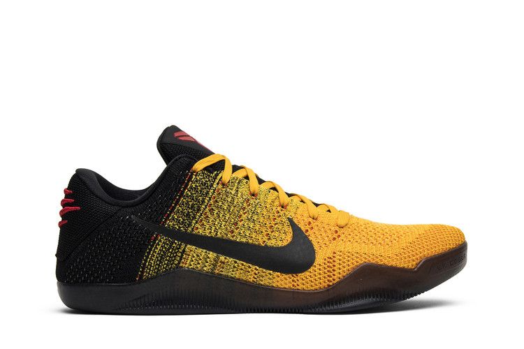 Nike Kobe 11 Elite Low 'Bruce Lee' — University Gold/University Red-Black (2)