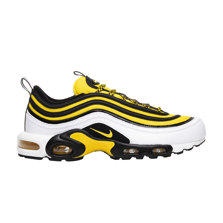 Nike Air Max Plus 97 'Frequency Pack' — White/Tour Yellow-Black