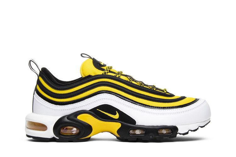 Nike Air Max Plus 97 'Frequency Pack' — White/Tour Yellow-Black