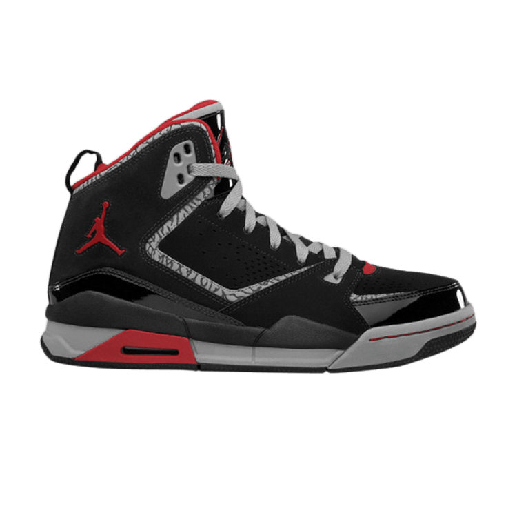 Air Jordan SC-2 'Bred' — Black/Varsity Red-Stealth