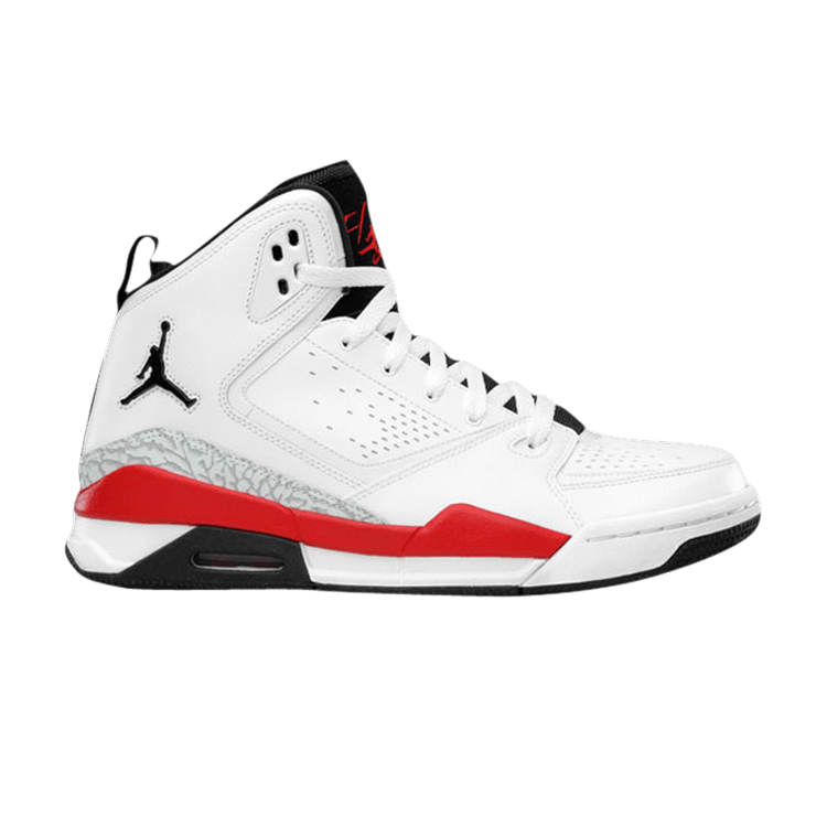 Air Jordan SC-2 'White Challenge Red' — White/Black/Challenge Red