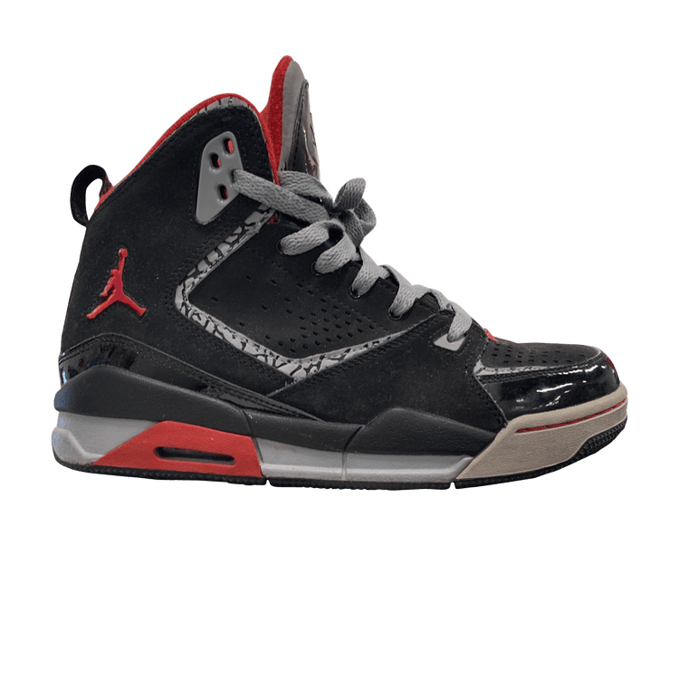 Air Jordan SC-2 GS 'Black Varsity Red' — Black/Varsity Red/Grey