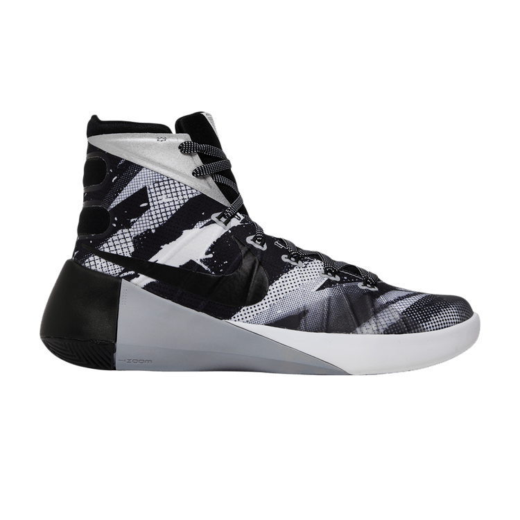 Nike Hyperdunk 2015 Premium — White/Metallic Silver-Black
